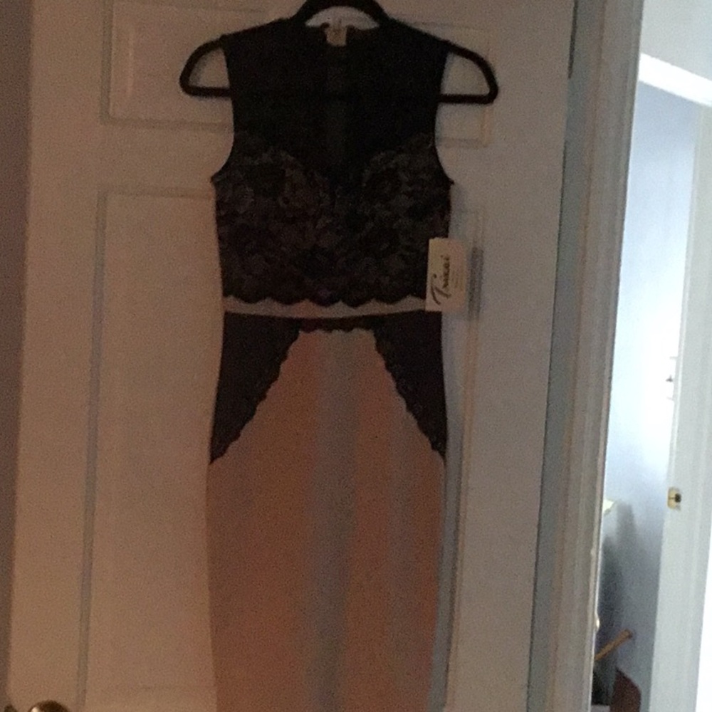 New Dress with Lace Accents